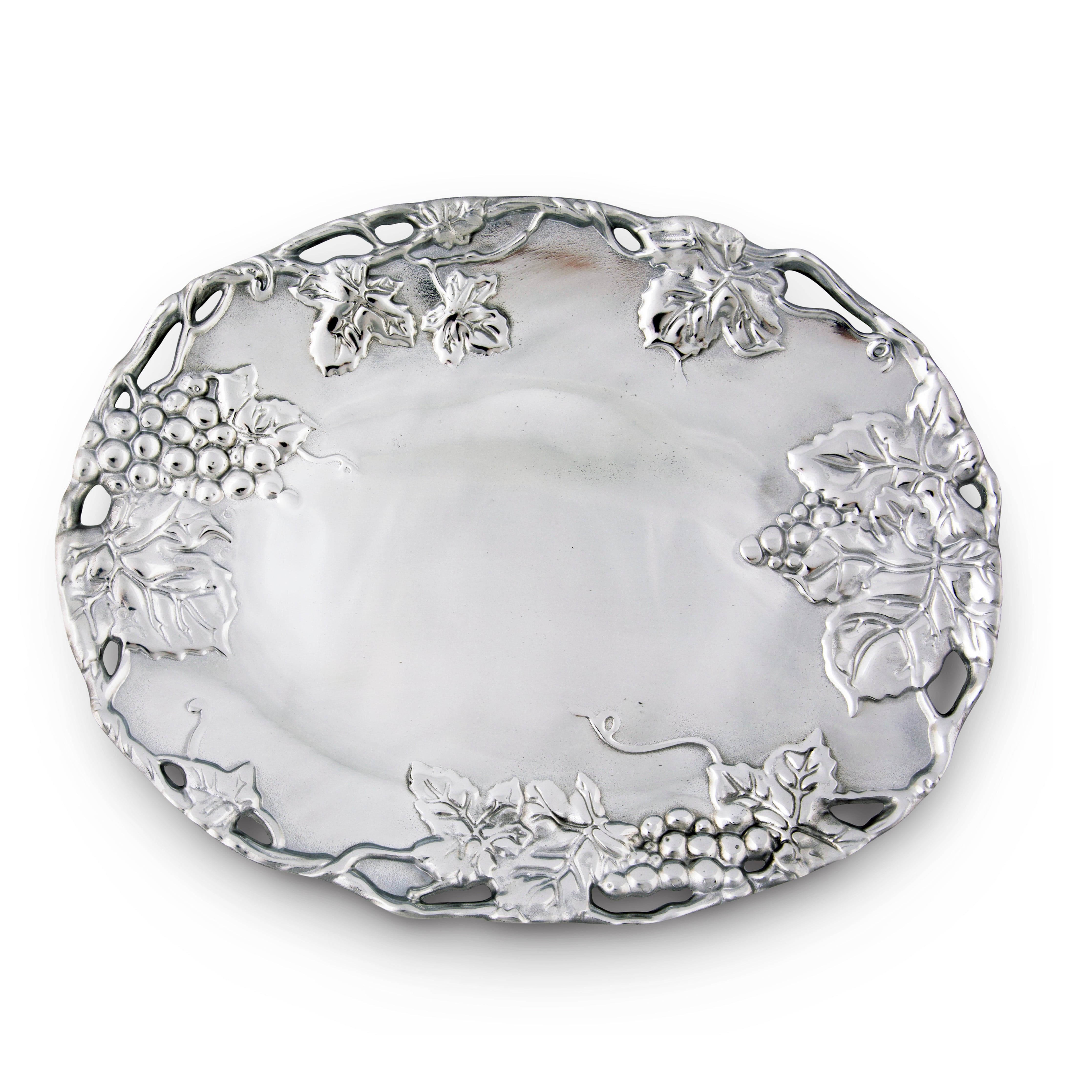 Grape Oval Platter