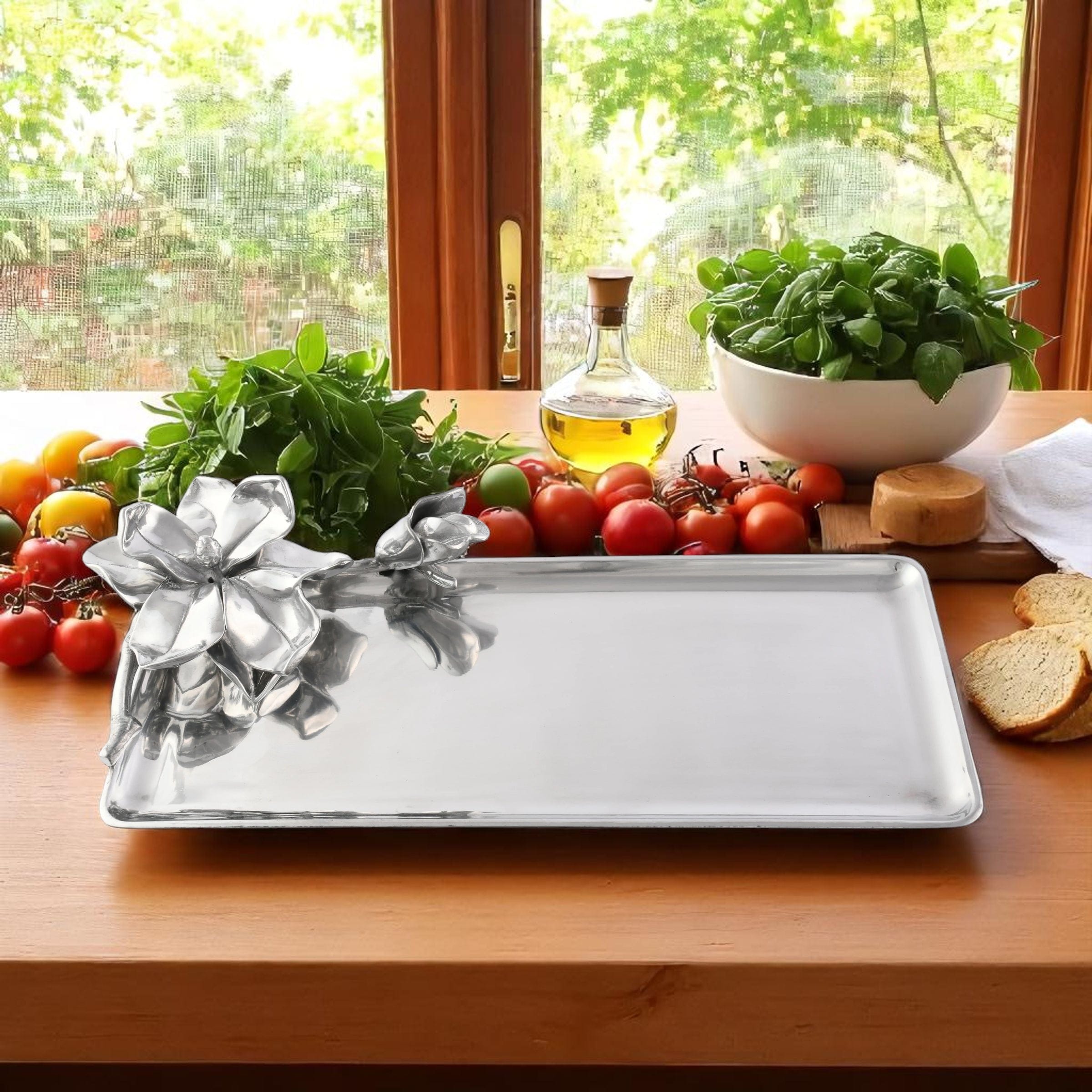Magnolia Oblong Tray
