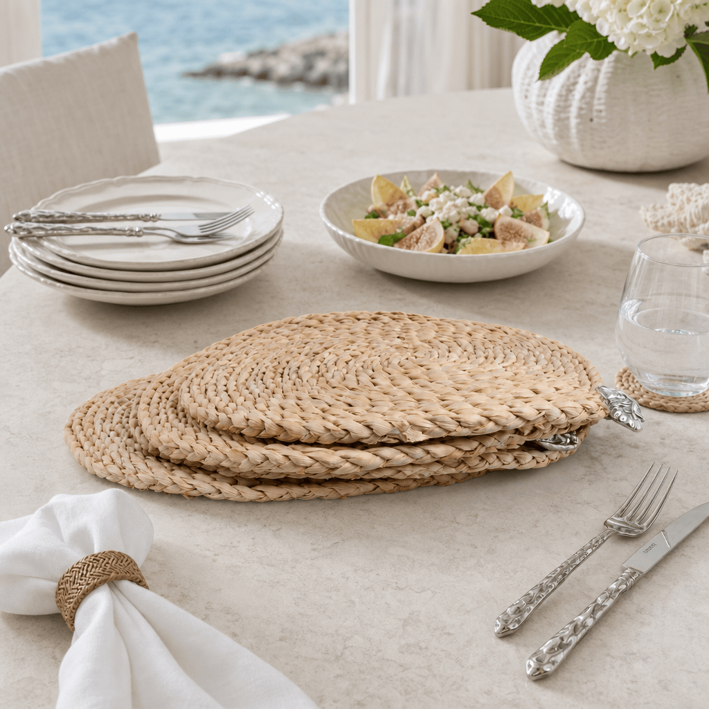 Fish Twisted Seagrass Placemats - set of 4