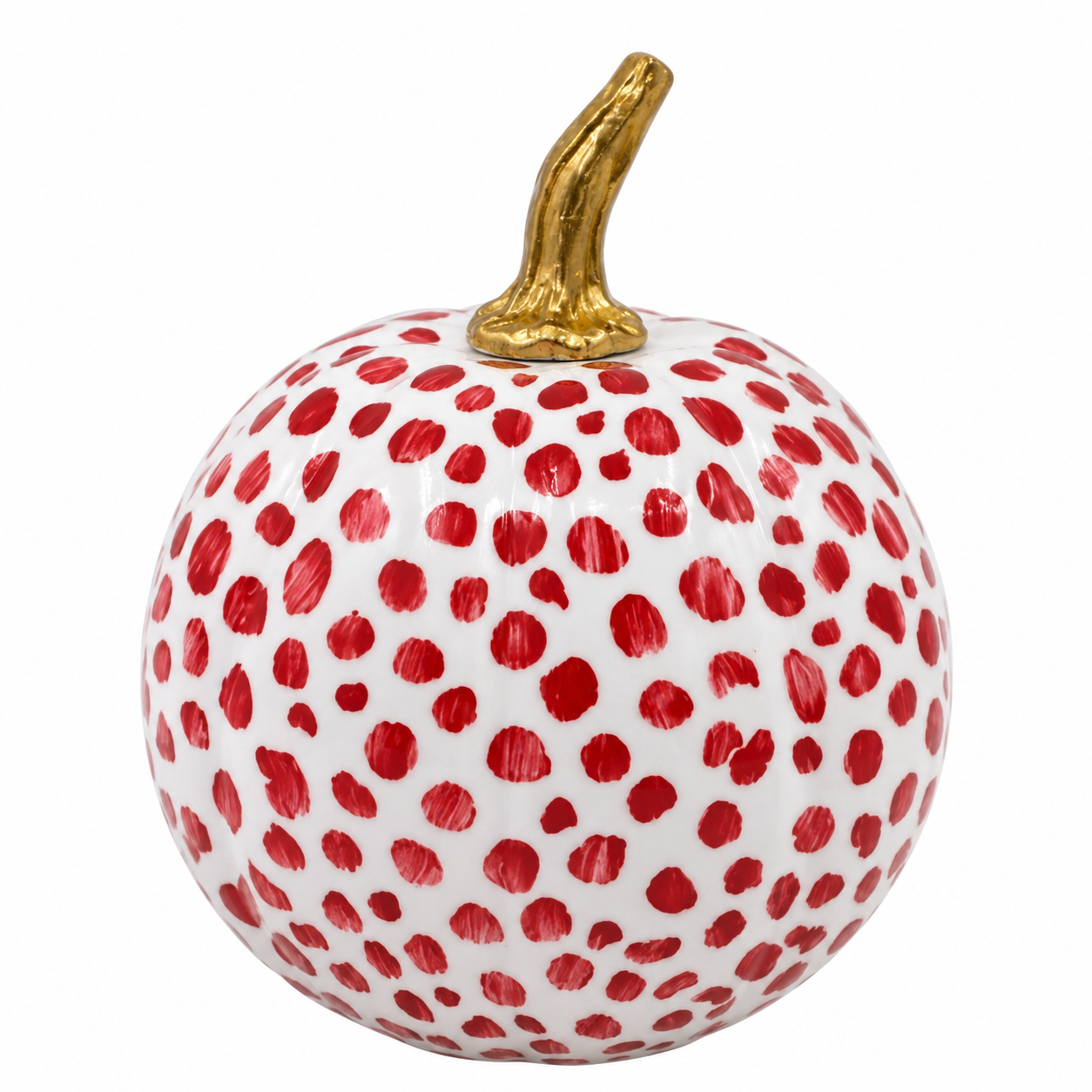 Red Dotted Pumpkin