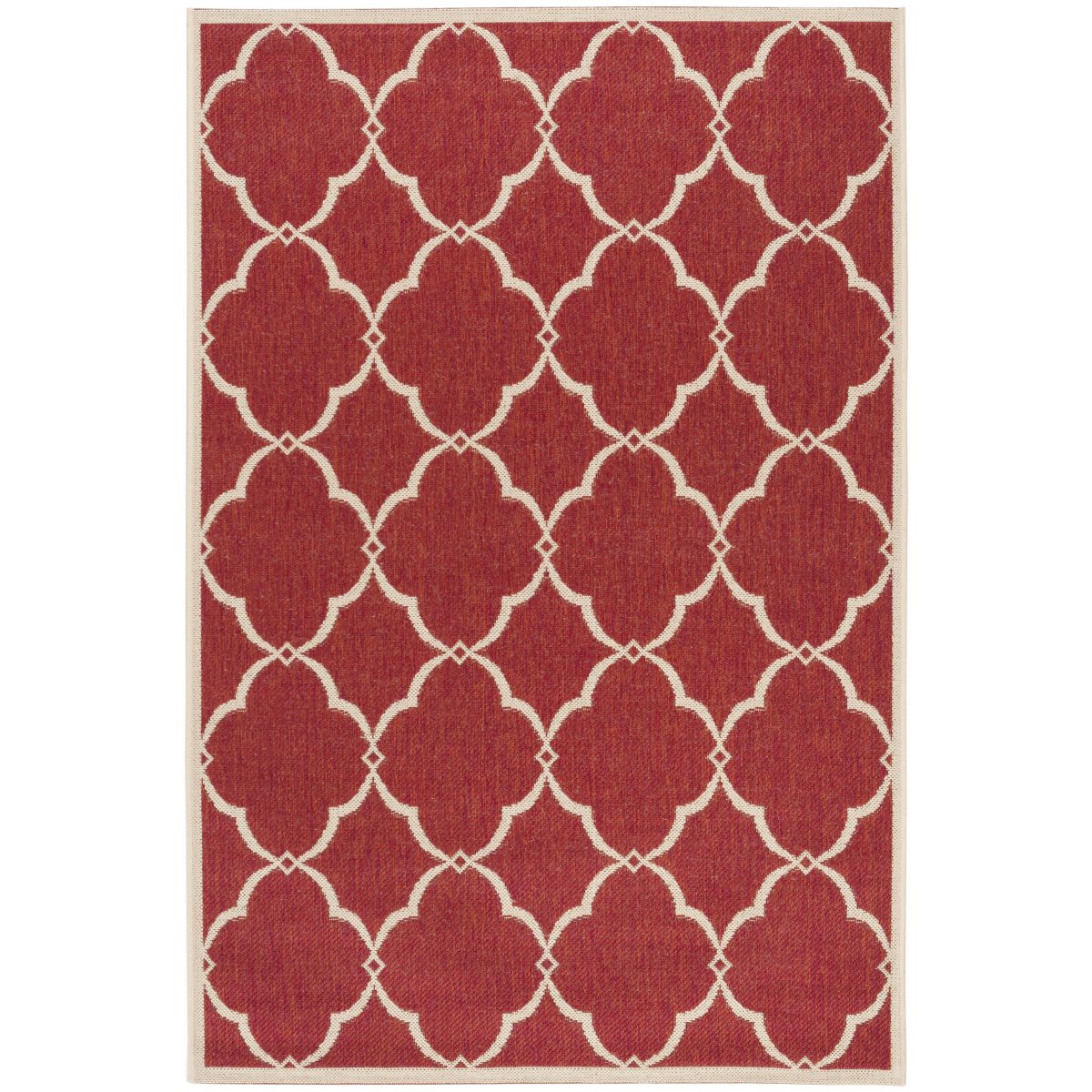 Beach House 125 Rug | Safavieh - BHS125 - Red / Cream