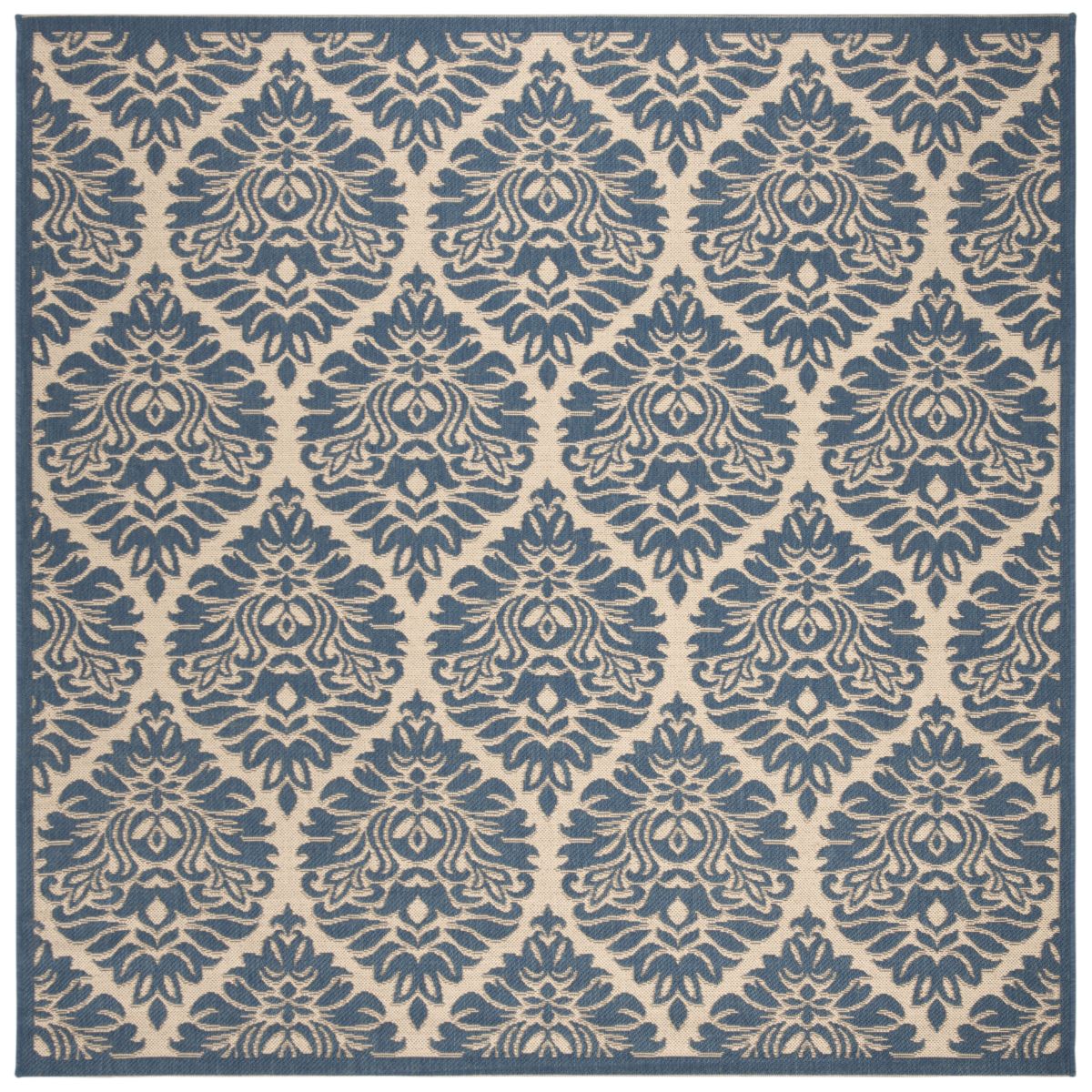 Beach House 135 Rug | Safavieh - BHS135 - Cream / Blue