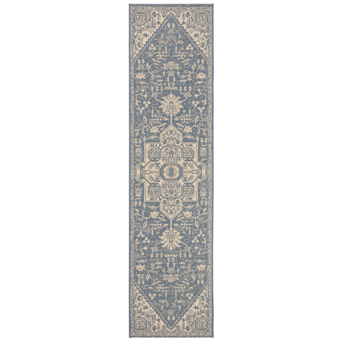 Beach House 138 Rug | Safavieh - BHS138 - Cream / Blue