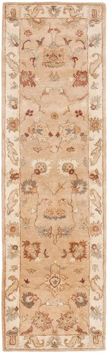 Bergama Rug | Safavieh -  BRG136A - Taupe / Ivory