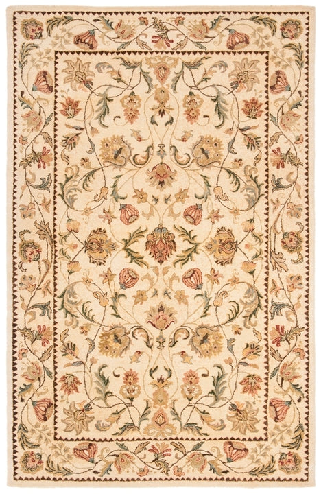 Bergama Rug | Safavieh -  BRG161B - Ivory / Ivory