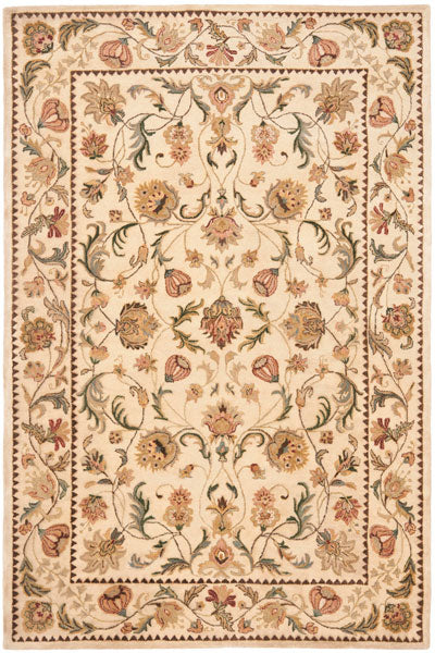 Bergama Rug | Safavieh -  BRG161B - Ivory / Ivory