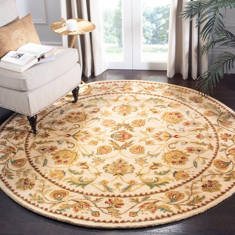 Bergama Rug | Safavieh -  BRG161B - Ivory / Ivory