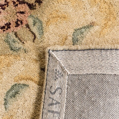 Bergama 166 Rug, BRG166 - Light Green / Beige