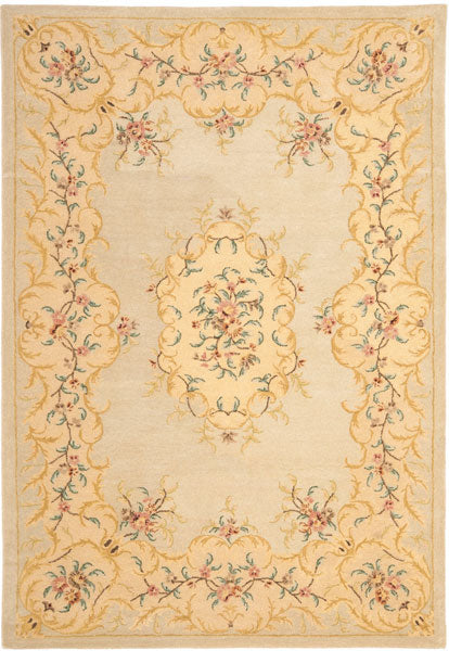 Bergama 166 Rug, BRG166 - Light Green / Beige