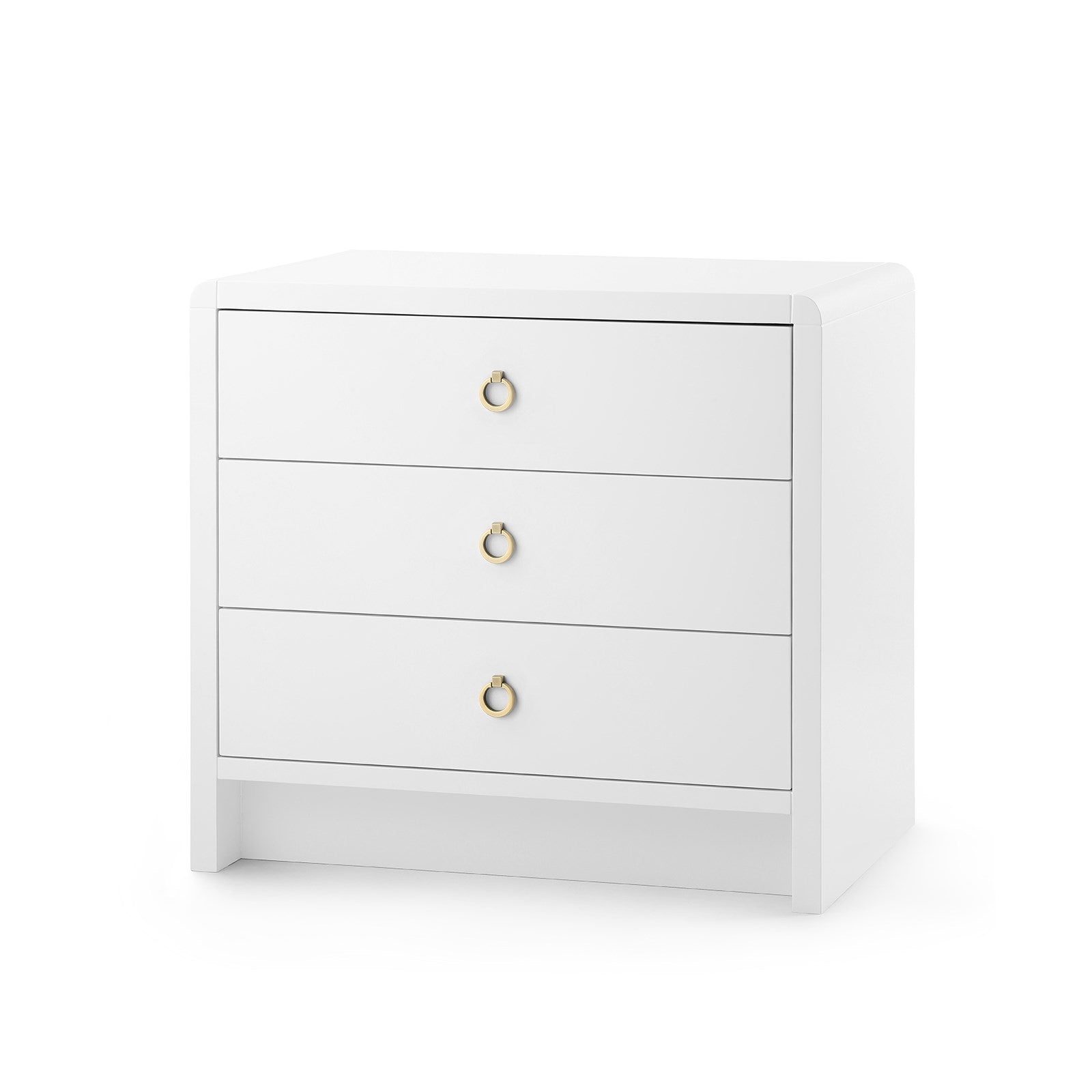 Bryant 3-Drawer Side Table | Villa & House  - BRY-130-09