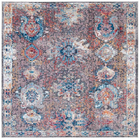 Bristol 340 Rug | Safavieh - BTL340 - Dark Grey / Blue