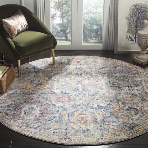 Bristol 347 Rug | Safavieh - BTL347 - Grey / Blue