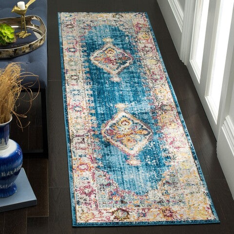 Bristol 348 Rug | Safavieh - BTL348 - Blue / Ivory