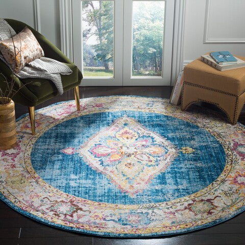 Bristol 348 Rug | Safavieh - BTL348 - Blue / Ivory