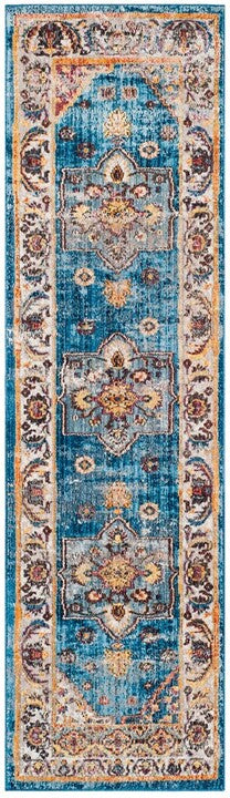 Bristol 349 Rug | Safavieh - BTL349 - Blue / Ivory