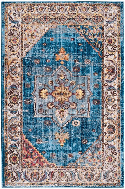 Bristol 349 Rug | Safavieh - BTL349 - Blue / Ivory