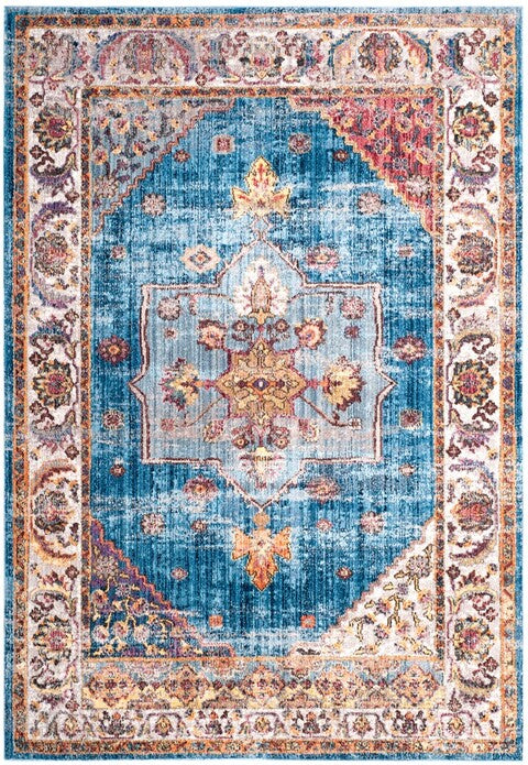 Bristol 349 Rug | Safavieh - BTL349 - Blue / Ivory