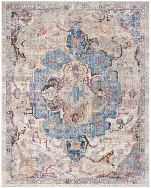 Bristol 350 Rug | Safavieh - BTL350 - Blue / Light Grey