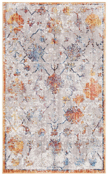 Bristol 444 Rug | Safavieh - BTL444 - Grey / Orange