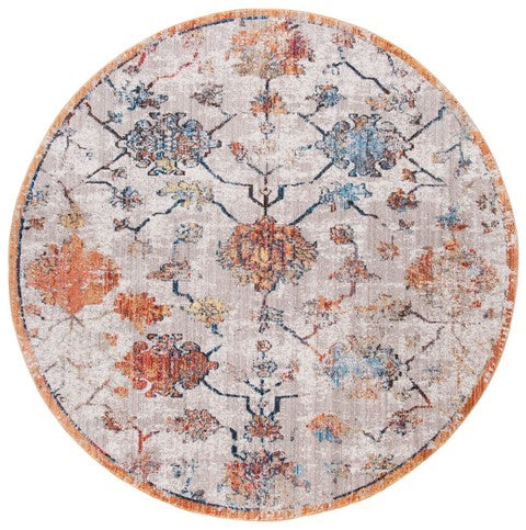 Bristol 444 Rug | Safavieh - BTL444 - Grey / Orange