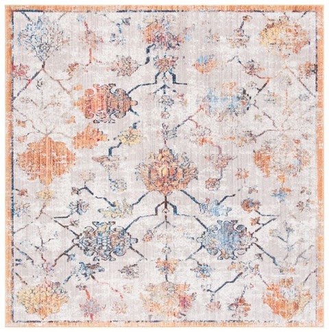 Bristol 444 Rug | Safavieh - BTL444 - Grey / Orange