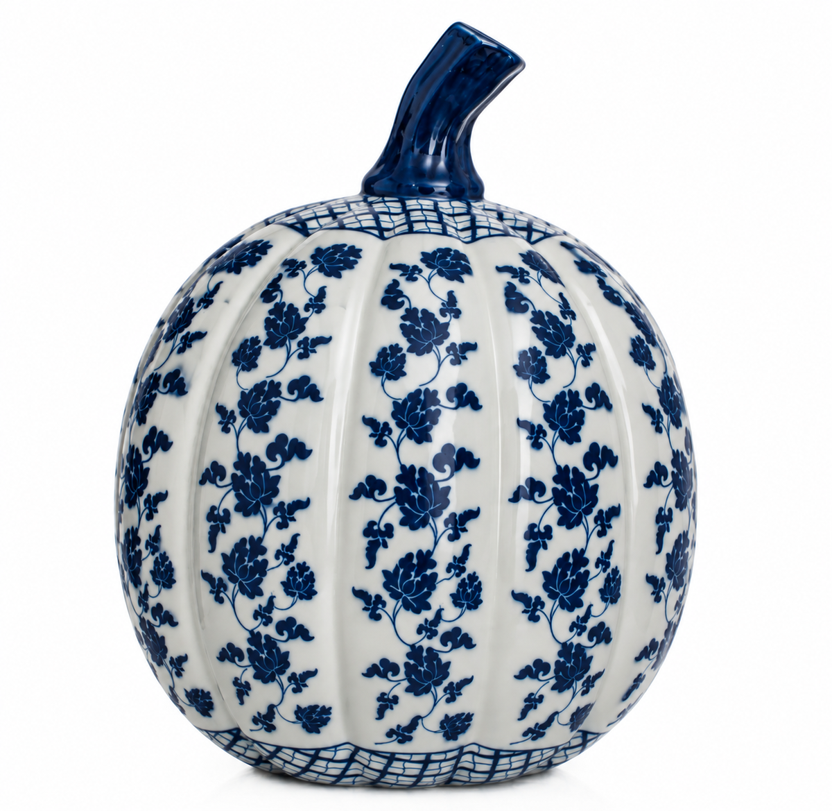Large Porcelain Pumpkin