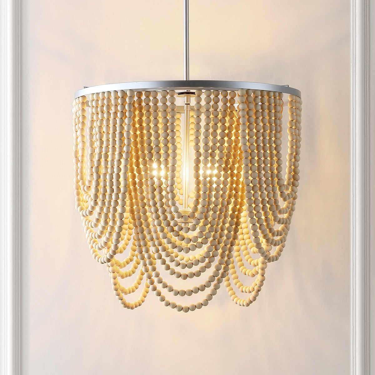 Safavieh Bressi Chandelier , CHA4035 - Silver / Natural