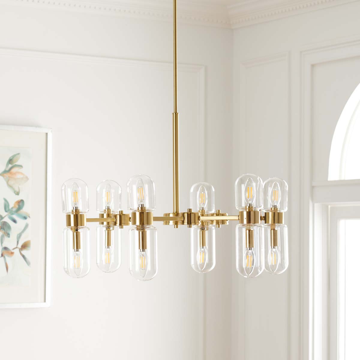 Safavieh Darragh Chandelier , CHA7001 - Gold