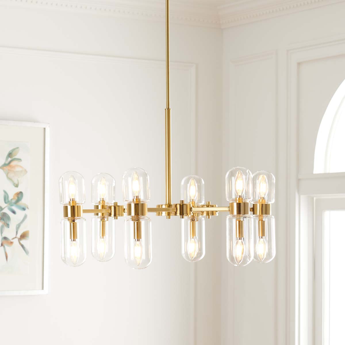 Safavieh Darragh Chandelier , CHA7001 - Gold