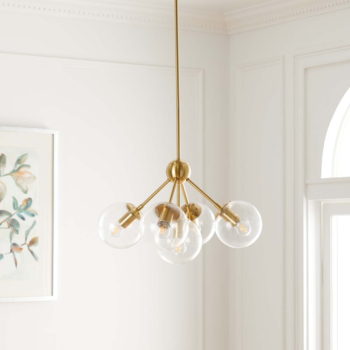 Safavieh Aderynn Chandelier , CHA7004 - Gold