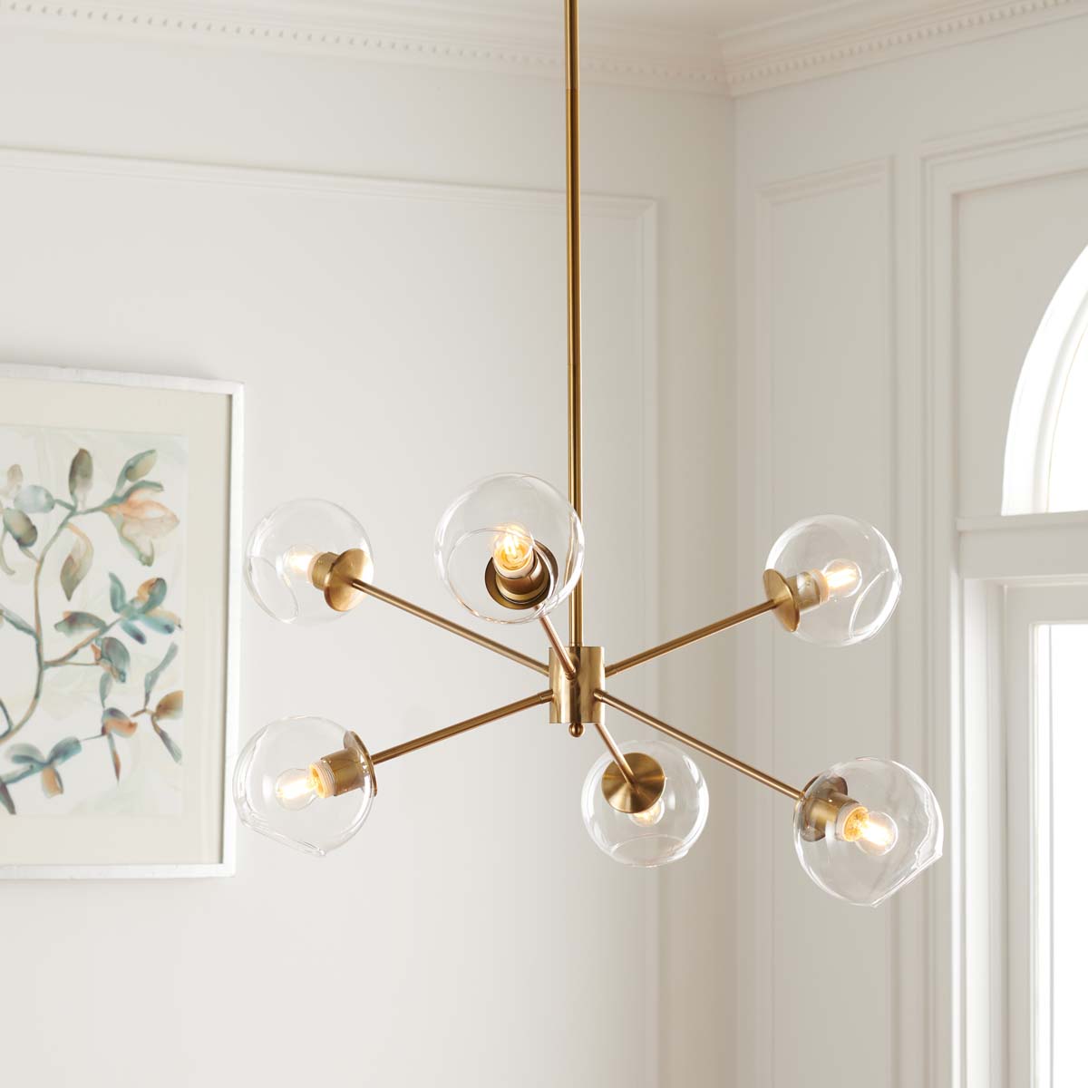 Safavieh Cantori Chandelier , CHA7008 - Brass