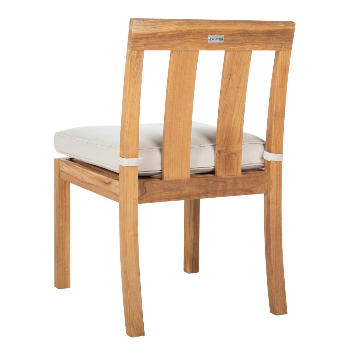 Montford Teak Dining Chair Natural (Set of 2) | Safavieh Couture - Natural / Beige