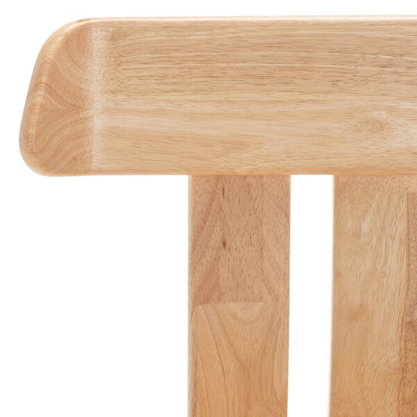 Cayde Wood Dining Chair, DCH8801 | Safavieh - Light Blond