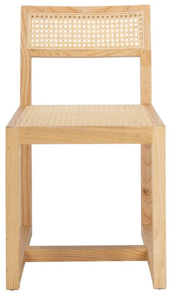 Bernice Cane Dining Chair, DCH9502 | Safavieh - Natural Cane/Natural Rattan