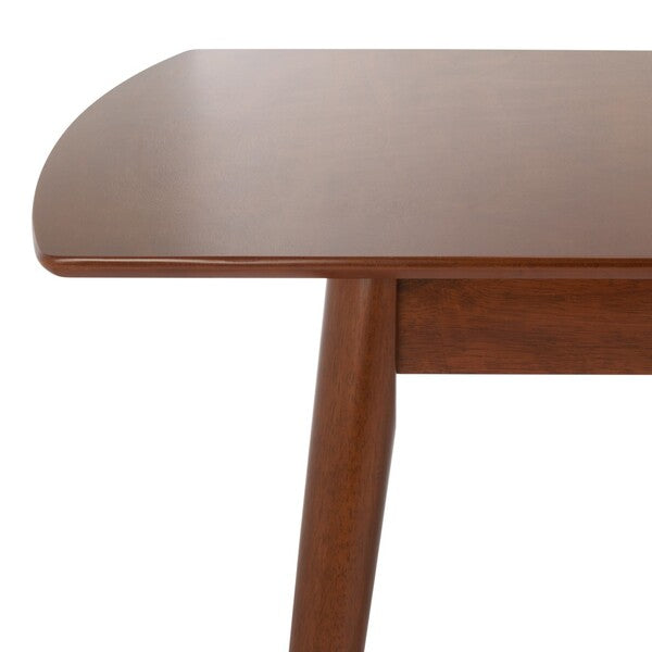 Kay Extension Dining Table, DTB1406 | Safavieh - Walnut 