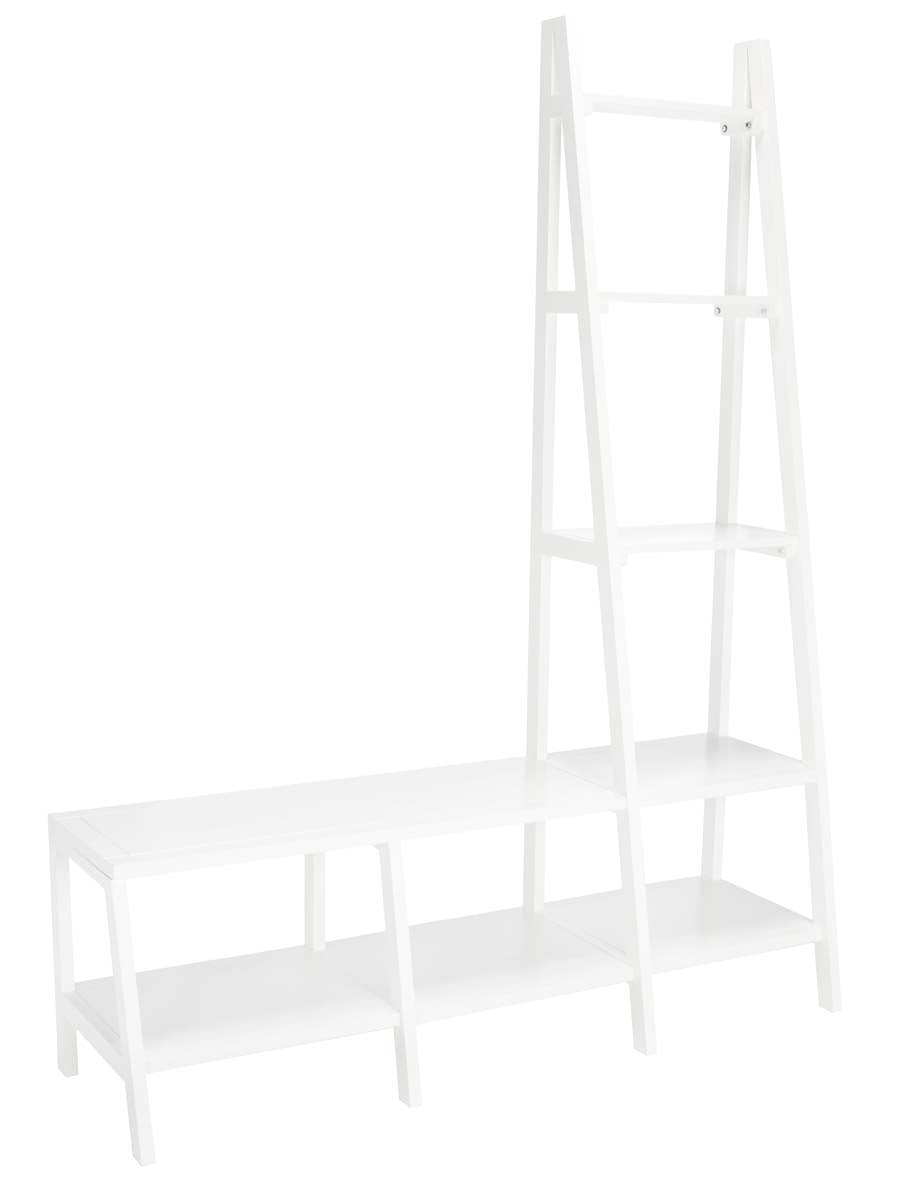 Elwin 7 Shelf Etagere | Safavieh - White