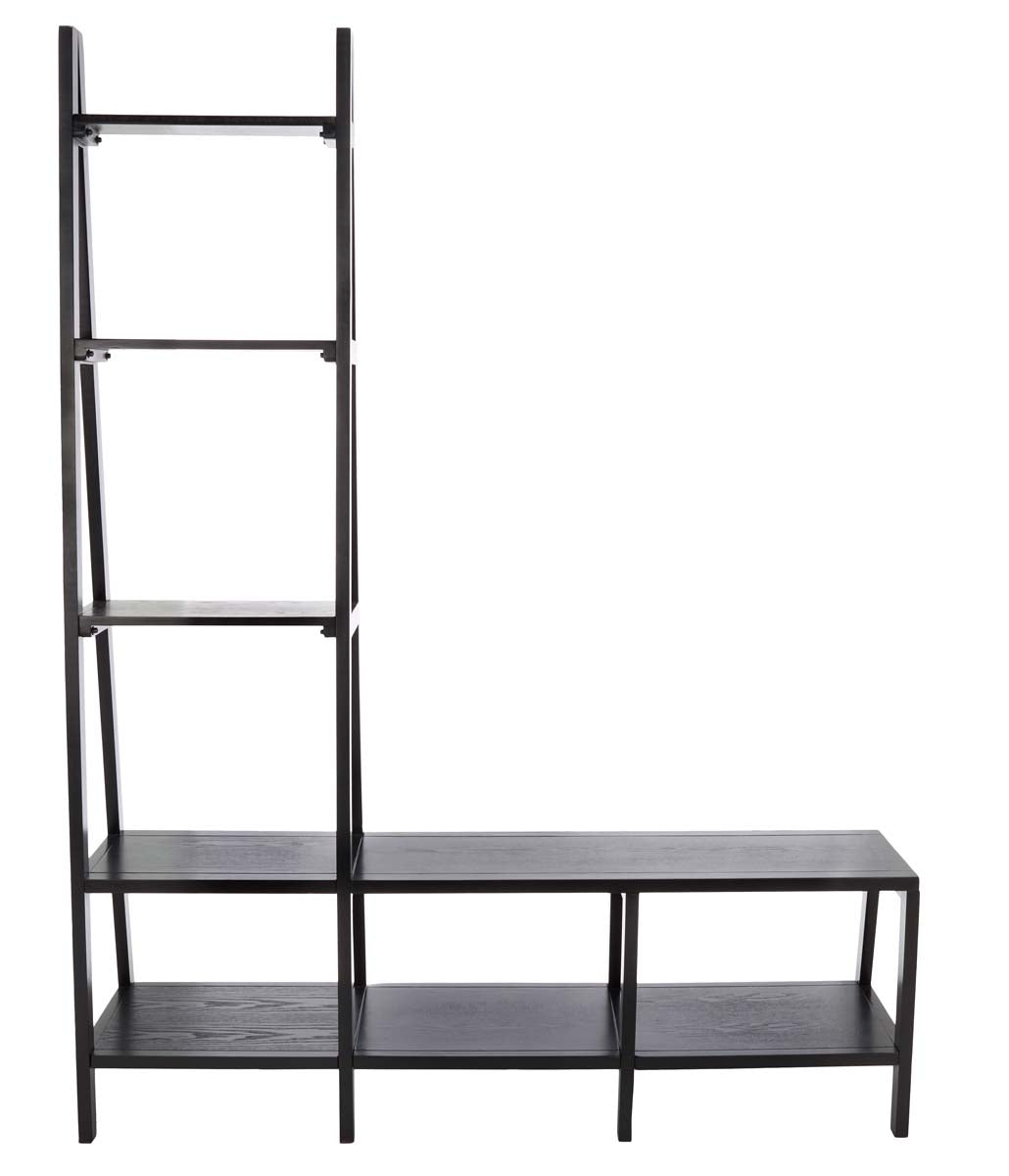 Elwin 7 Shelf Etagere | Safavieh - Black