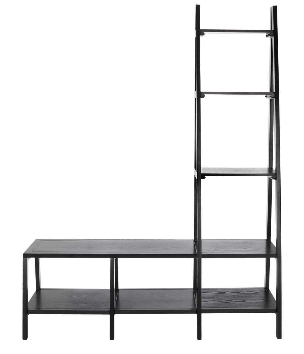 Elwin 7 Shelf Etagere | Safavieh - Black