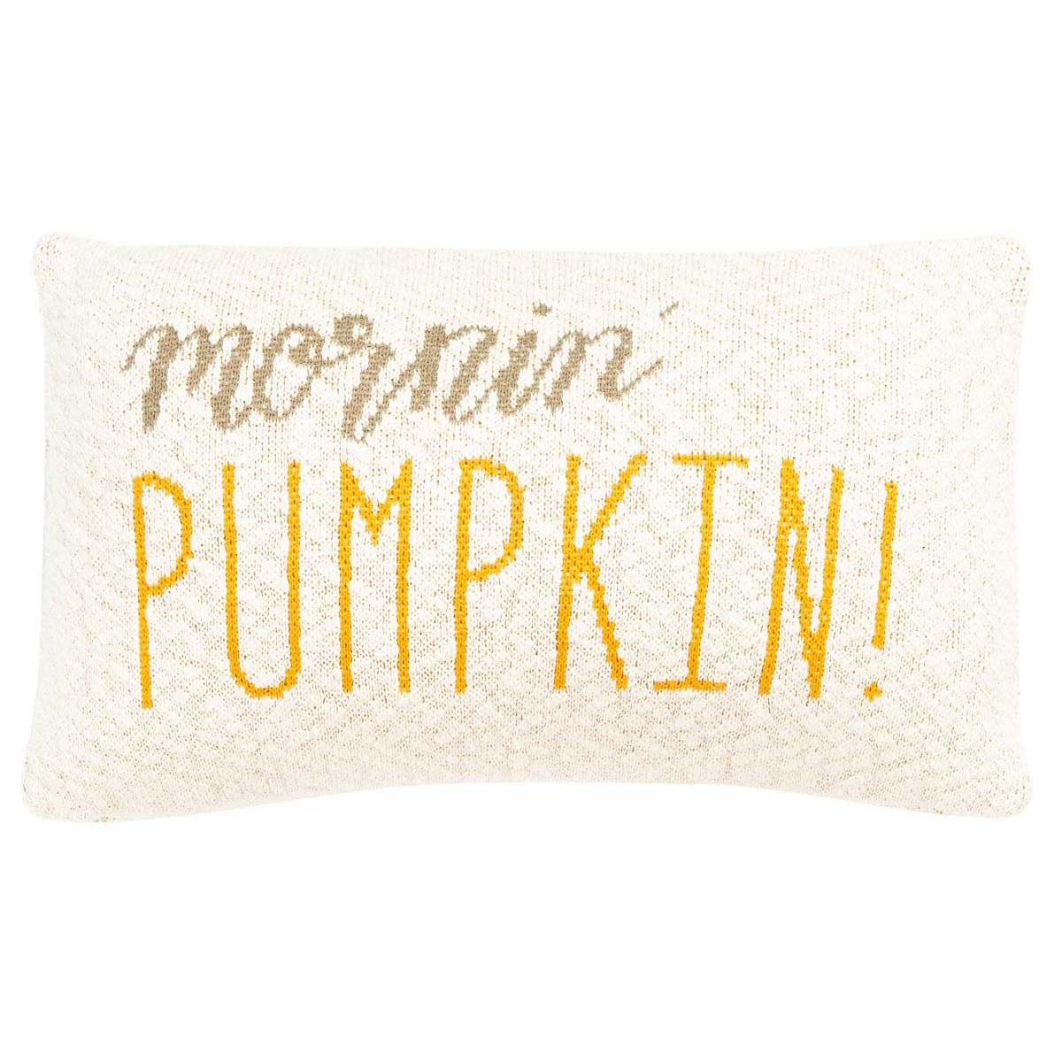 Mornin Pumpkin Pillow | Safavieh - HOL3207 - Beige