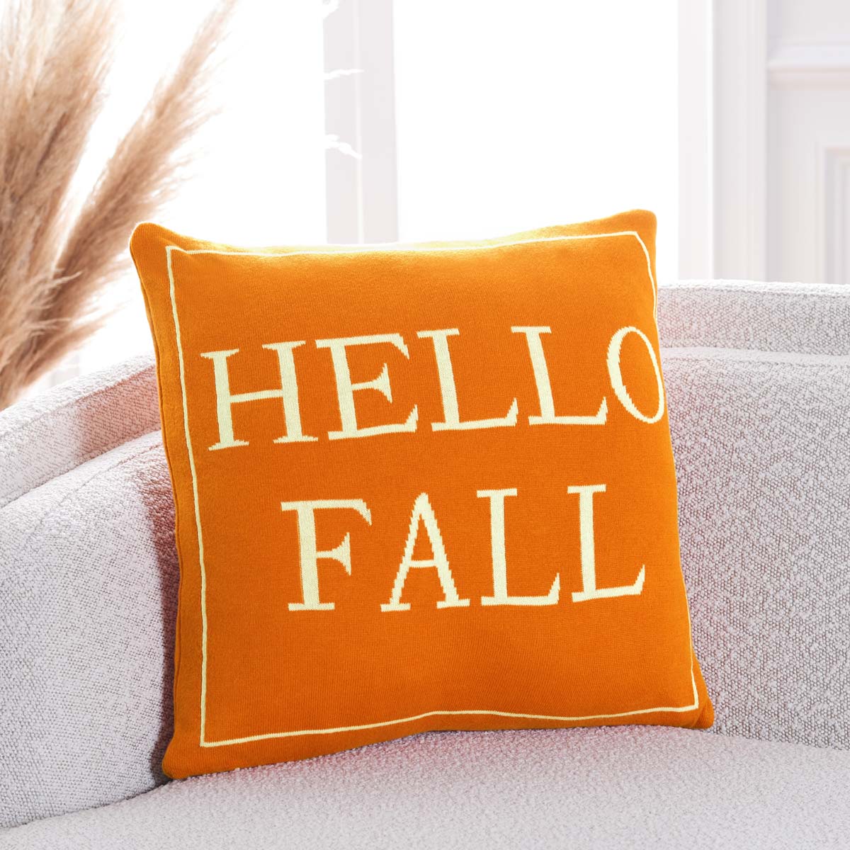 Fall Pillow | Safavieh - HOL3212 - Orange