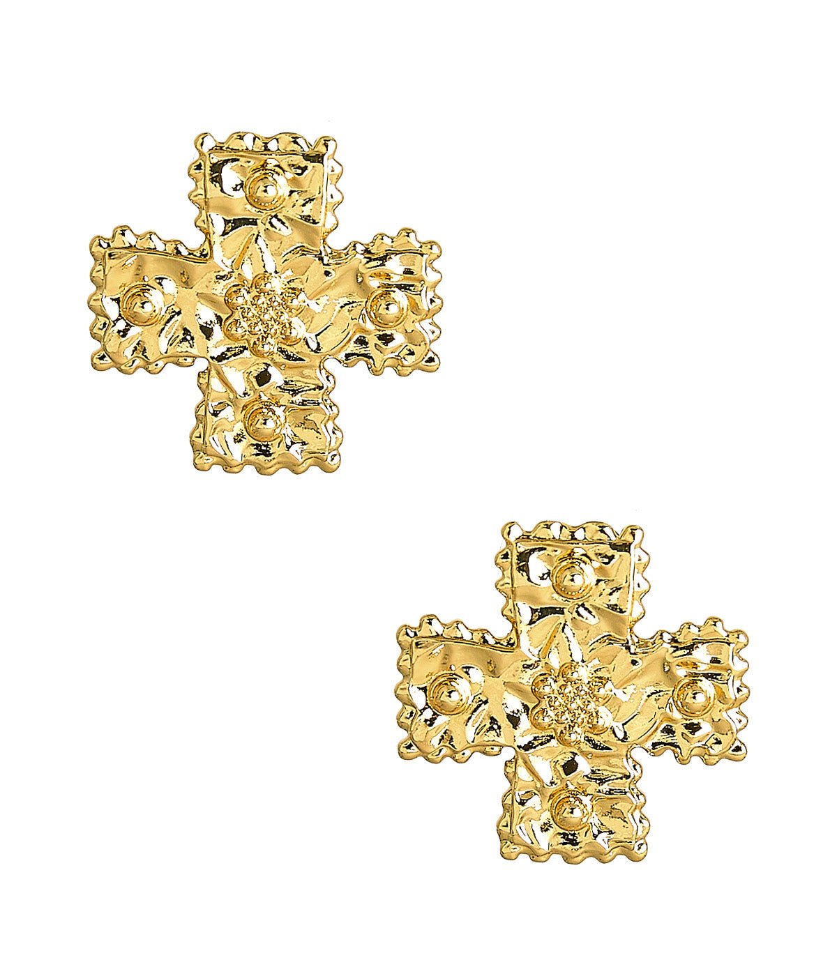 Hope - Cross Stud Earrings