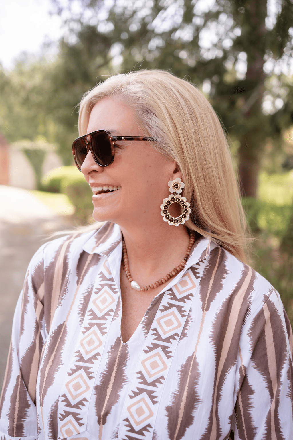 Kara Seashell Earring