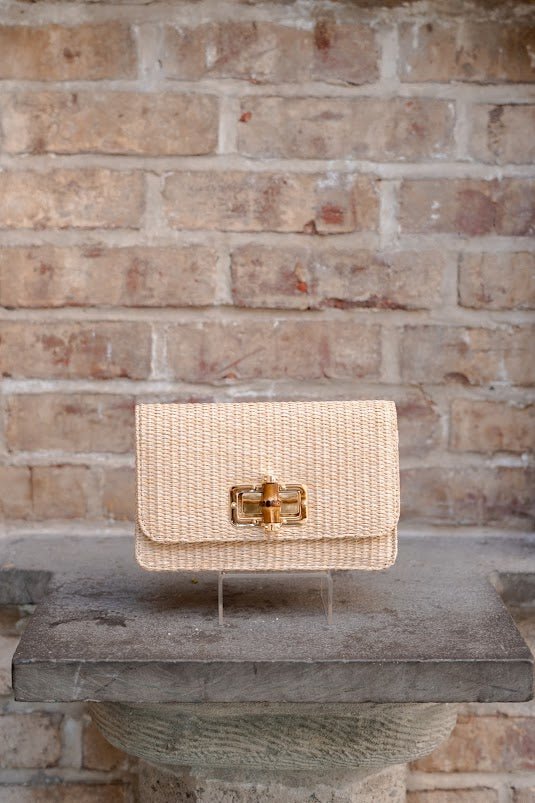 Lilly Clutch - Bamboo Toggle