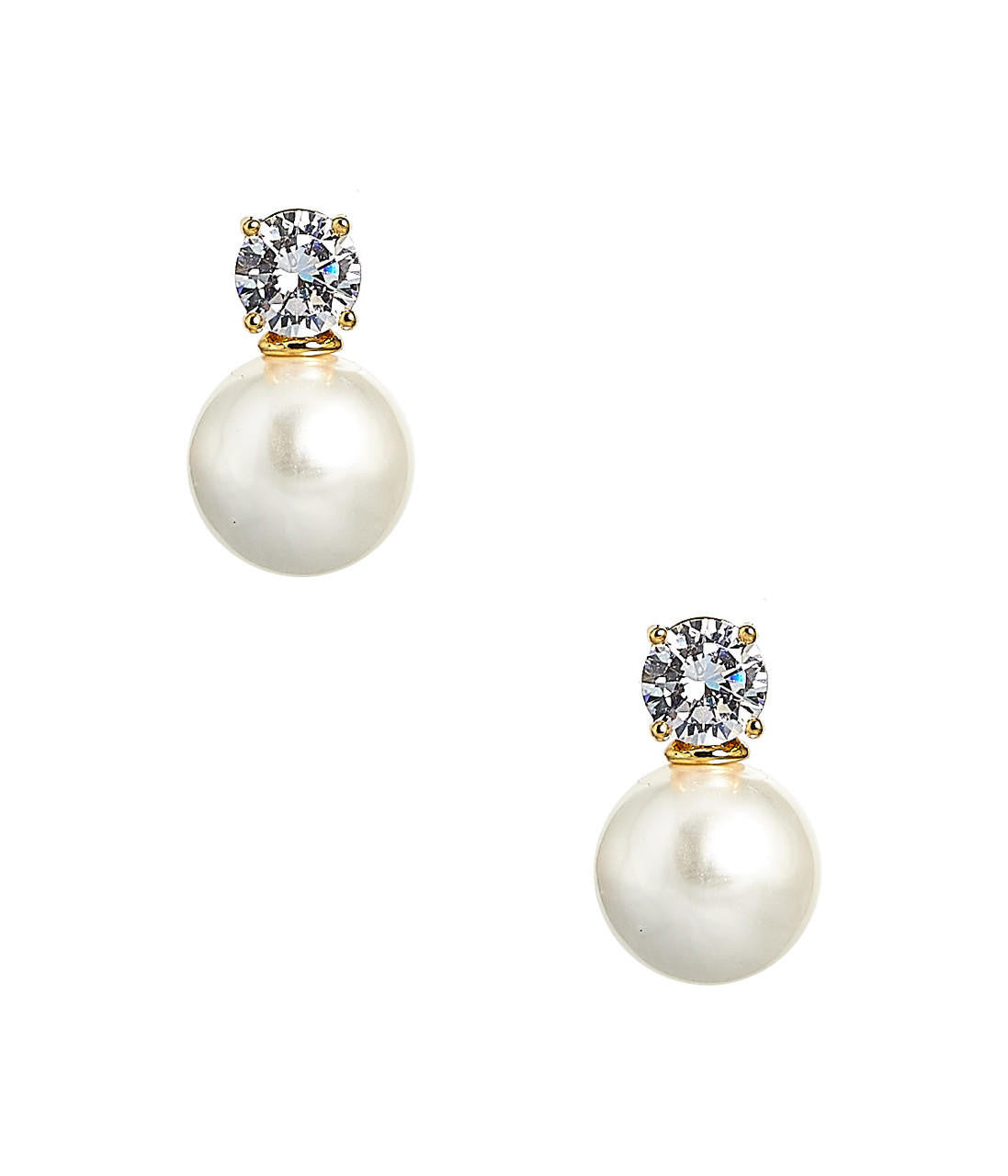 Carolyn - Big Rhinestone and Pearl Stud - Belle of the Ball