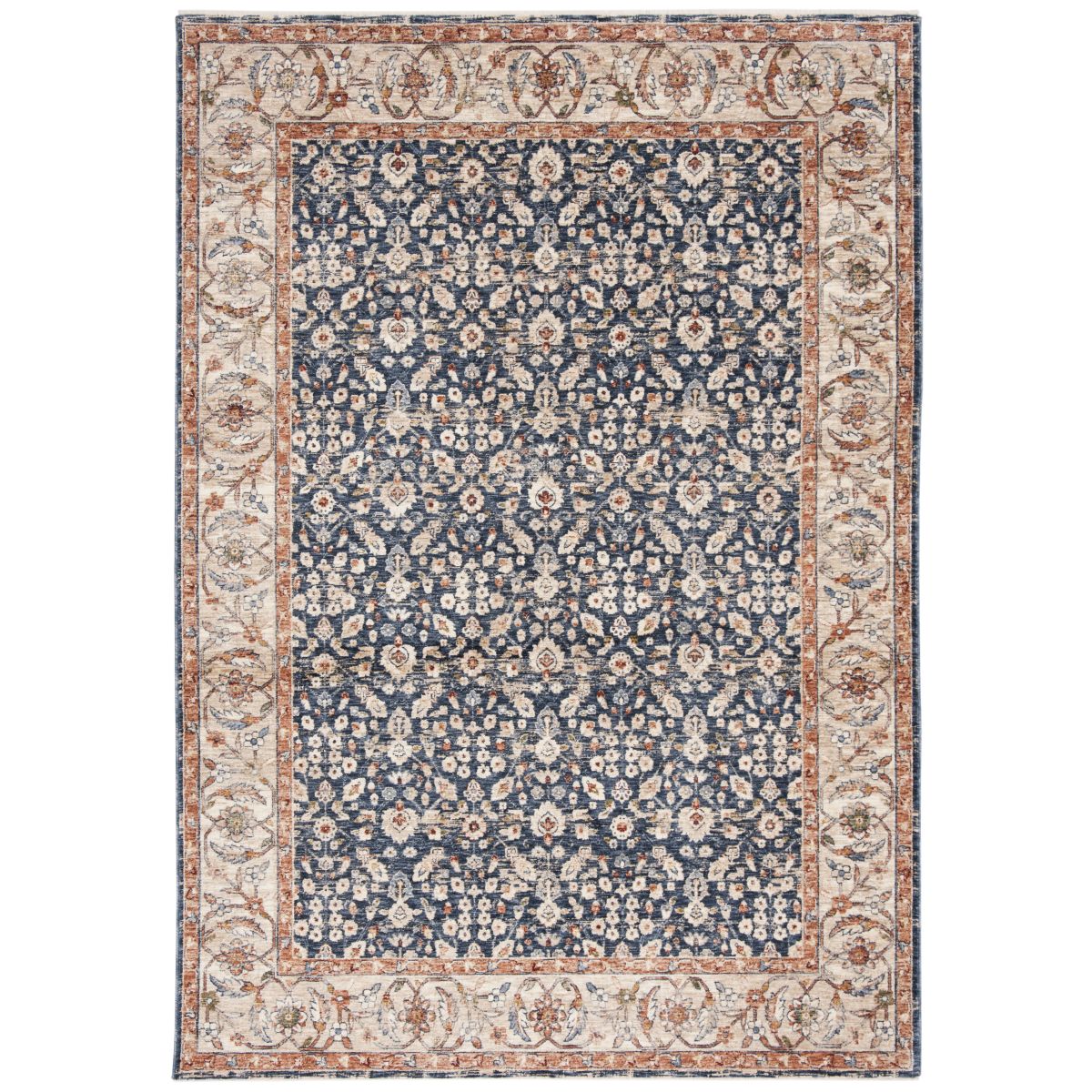 Helena Rug | Lauren Ralph Lauren - LRL1345 - Navy / Beige