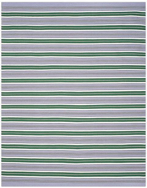 Leopold Stripe Rug | Lauren Ralph Lauren - LRL2462 - Lilac