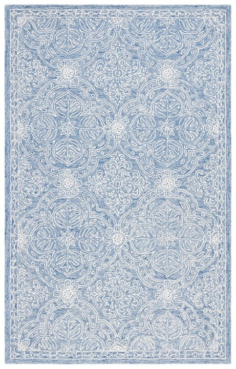 Eleanora Rug | Lauren Ralph Lauren - LRL6503 - Blue / Ivory