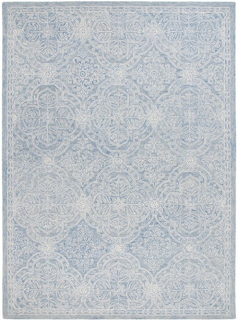 Eleanora Rug | Lauren Ralph Lauren - LRL6503 - Blue / Ivory