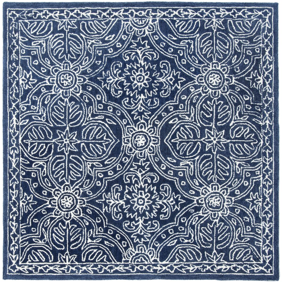 Eleanora Rug | Lauren Ralph Lauren - LRL6503 - Navy / Ivory