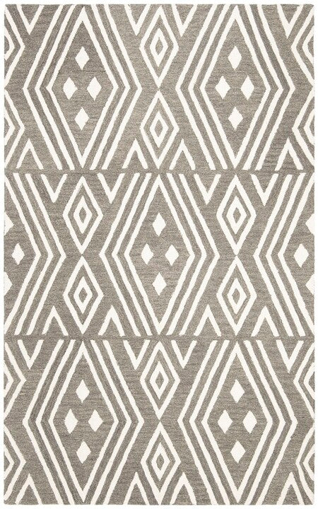 Imani Geometric Rug | Lauren Ralph Lauren - LRL6609 - Sepia